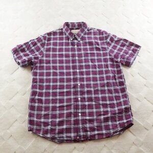 Denim & Supply Ralph Lauren Button Up Shirt Mens Large Plaid Multi Color